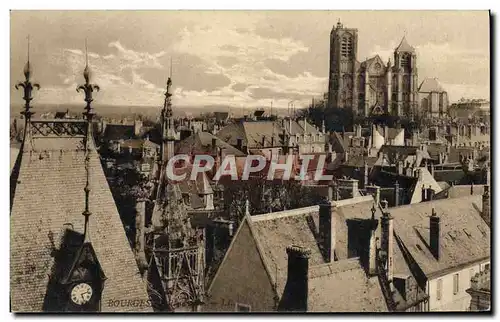 Cartes postales Bourges Panorama