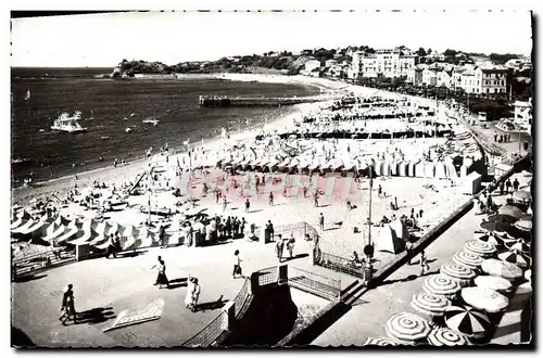 Cartes postales moderne St Jean de Lutz La plage vue en direction de Sainte Barbe