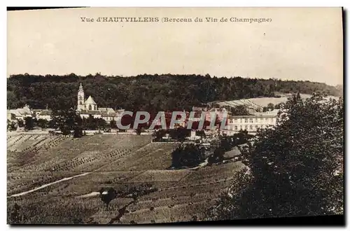 Ansichtskarte AK Vue d&#39Hautvillers Berceau du Vin de Champagne