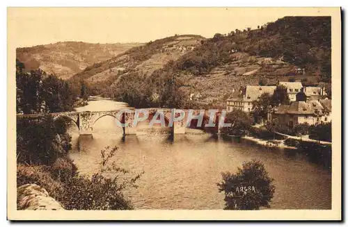 Cartes postales Entraygues Sur Truyere Pont gothique sur la Truyere