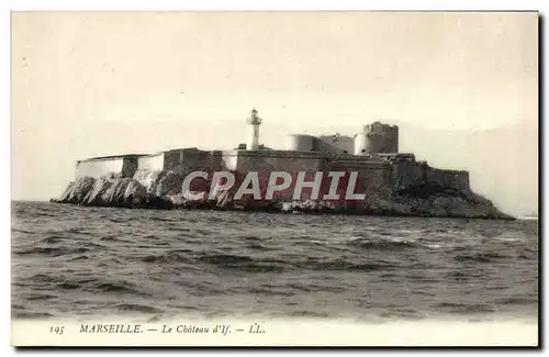 Cartes postales Marseille Le Chateau d&#39If