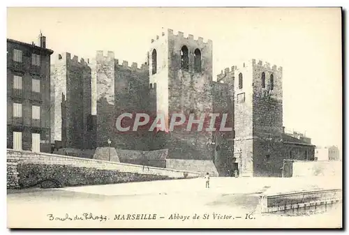 Cartes postales Marseille Abbaye de St Victor