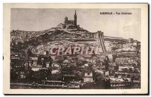 Cartes postales Marseille Vue Generale
