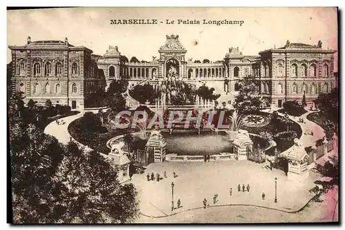 Cartes postales Marseille Le Palais Longchamp