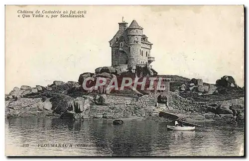 Cartes postales Ploumanac&#39h Chateau de Costaeres