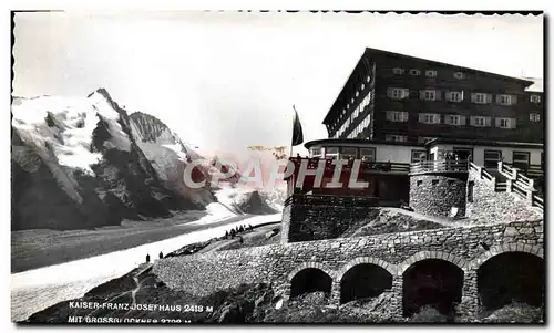 Cartes postales moderne Kaiser Franz Josefhaus mit Grossglockner