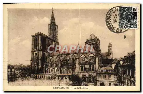 Cartes postales Strasbourg La Cathedrale