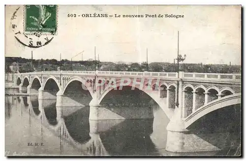 Ansichtskarte AK Orleans Le Nouveau Pont de Sologne