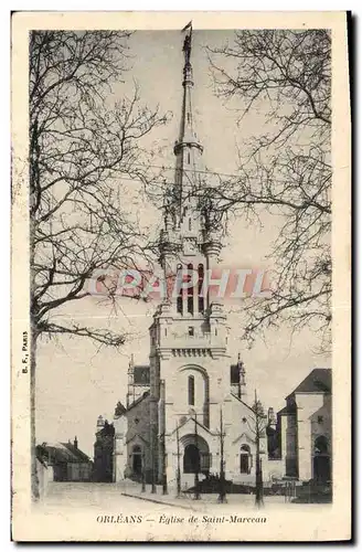 Cartes postales Orleans Eglise de Saint Marceau