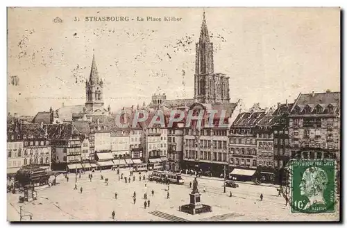 Cartes postales Strasbourg La Place Kleber