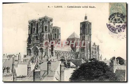 Cartes postales Laon Cathedrale