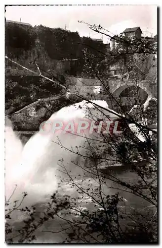 Cartes postales moderne Genissiat La Cascade de Derivation des eaux du Grand Barrage Le saut du ski