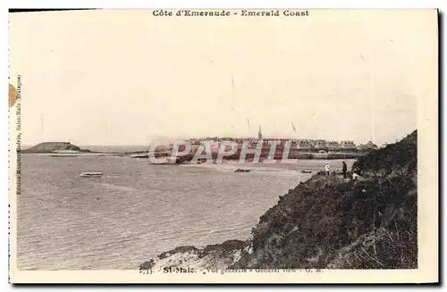 Cartes postales St Malo Vue Generale