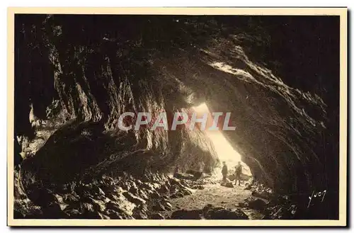 Ansichtskarte AK Pointe Du Raz De Sein Grotte marine de la baie des Trepasses