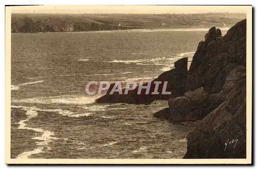 Ansichtskarte AK Pointe Du Raz De Sein Le Capucin et la Baie des Trepasses