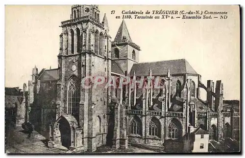 Ansichtskarte AK Cathedrale de Treguier Ensemble Sud