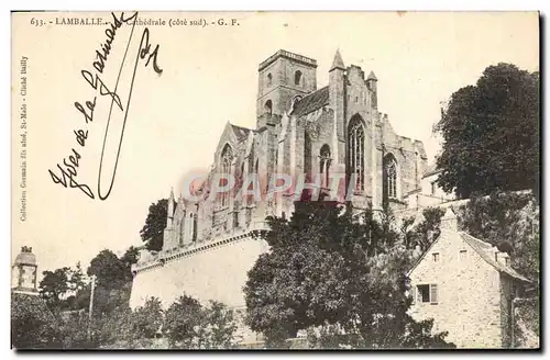 Cartes postales Lamballe Cathedrale