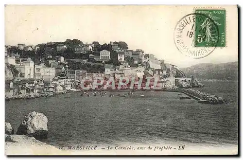 Ansichtskarte AK Marseille La Corniche Anse du Prophete