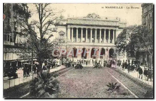 Cartes postales Marseille La Bourse