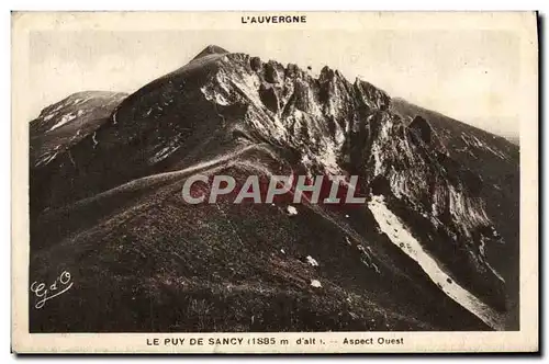 Cartes postales L&#39Auvergne Le Puy De Sancy