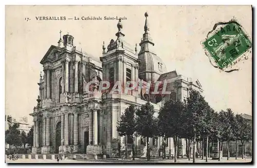 Cartes postales Versailles La Cathedrale Saint Louis