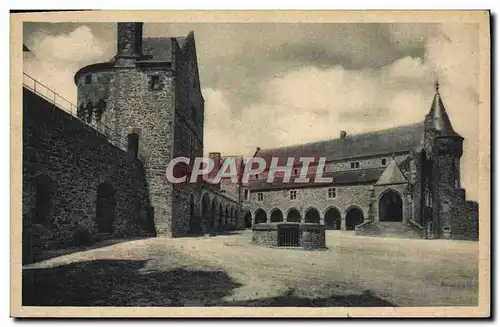 Ansichtskarte AK Vitre Le Chateau Demeure des Ducs de la Tremoille et tour de l&#39Argentiere