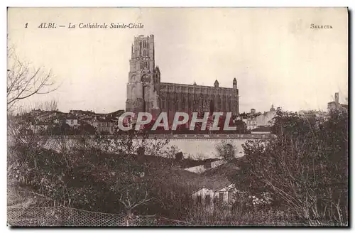 Cartes postales Albi La Cathedrale Sainte Cecile