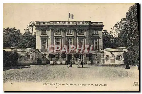 Cartes postales Versaillees Palais du Petit Trianon La Facade