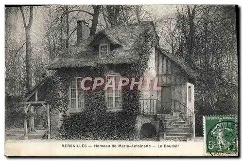 Cartes postales Versailles Hameau de Marle Antoinette Le Boudoir