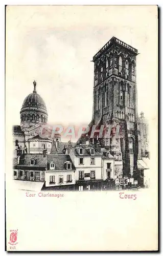 Cartes postales Tour Chalemagne Tours