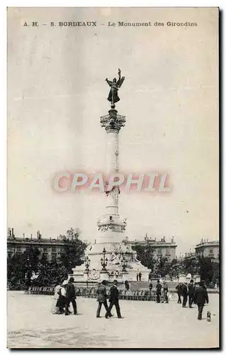 Cartes postales Bordeaux Le Monument des Girondins