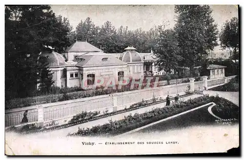 Cartes postales Vichy Etablisement des Sources Lardy