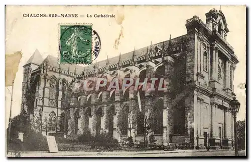 Cartes postales Chalons sur Marne La Cathedrale