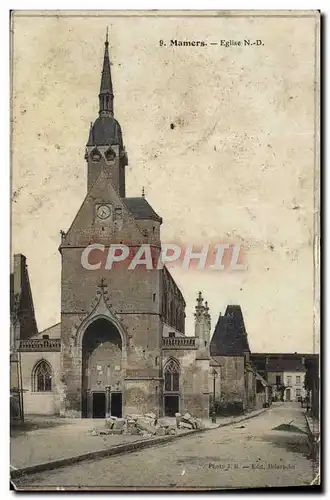 Cartes postales Mamers Eglise