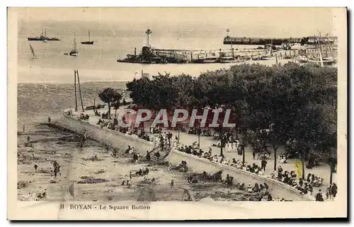 Cartes postales Royan Le Square Botton