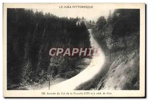 Ansichtskarte AK Arrivee du Col de la Faucille cote de Gex