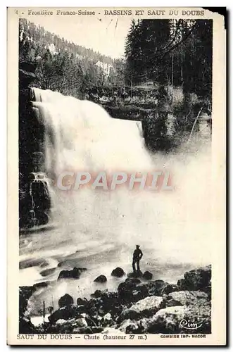 Cartes postales Saut du Doubs Chute