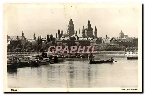 Cartes postales Mainz Bateaux