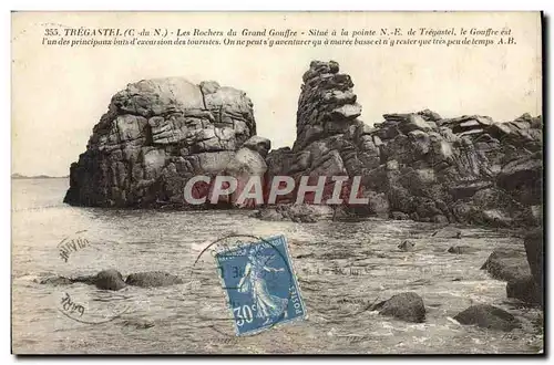 Cartes postales Tregastel Les Rochers du Grand Gouffre