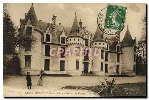 Ansichtskarte AK Saint Avertin Chateau de Cange Facade principale