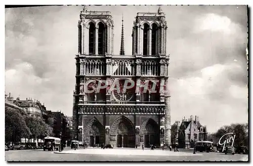 Cartes postales moderne Paris et ses Merveilles Cathedrale Notre Dame et le Parvis