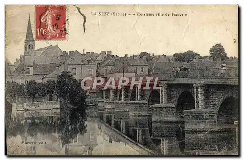 Cartes postales La Suze Troisleme ville de France