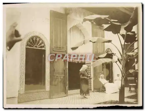 Photo Infirmiere Maroc Fez 1917