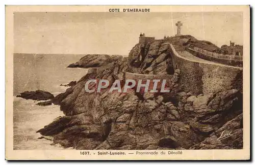 Cartes postales Saint Lunaire Promenade Du Decolle