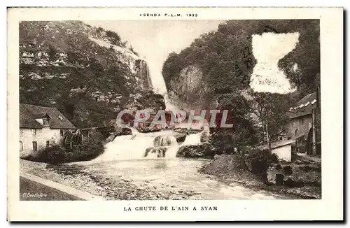 Cartes postales La Chute De L'Ain A Syam