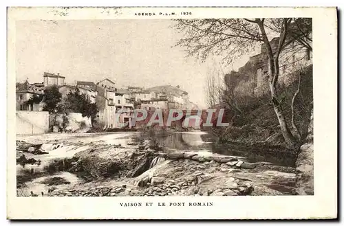 Cartes postales Vaison Et Le Pont Romain