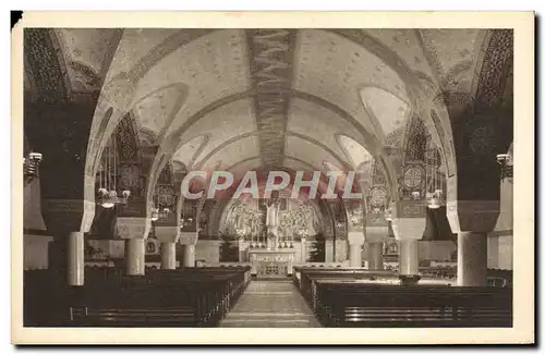 Cartes postales La Basilique De Lisieux La crypte Vue generale