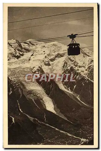 Cartes postales Chamonix Mont Blanc Teleferique Du Brevent