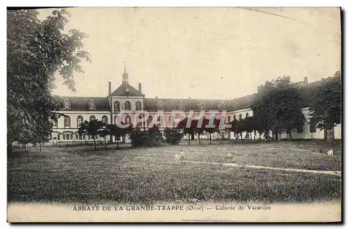 Cartes postales Abbaye De La Grande Trappe Colonie de vacances