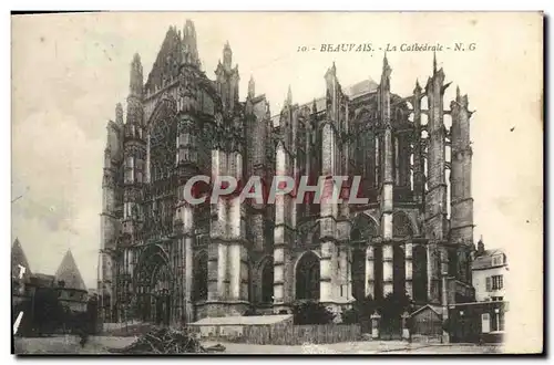 Cartes postales Beauvais Le Cathedrale